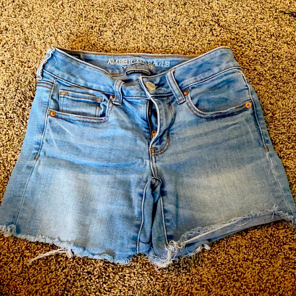 American eagle jean shorts